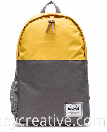 600D Polyester Fashion Girls School Sackpack Bag